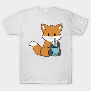 Bubble Tea Fox T-Shirt